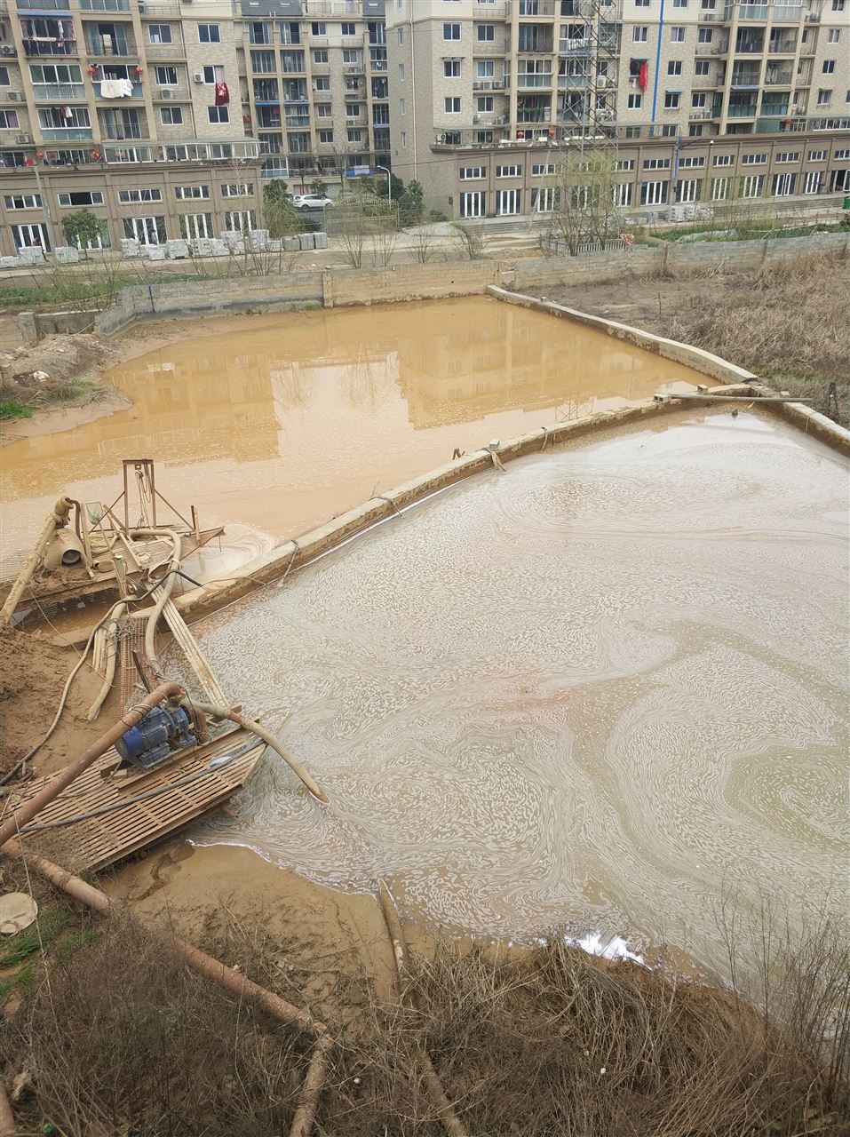 铁山沉淀池淤泥清理-厂区废水池淤泥清淤